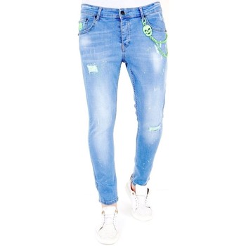 Abbigliamento Uomo Jeans slim Lf 120853721 Blu