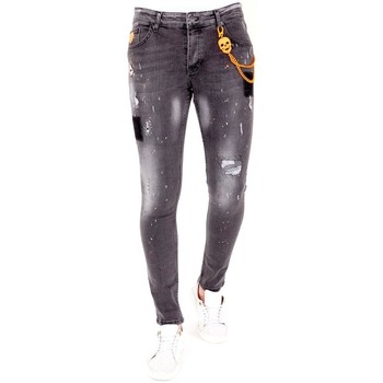 Abbigliamento Uomo Jeans slim Lf 120852761 Grigio