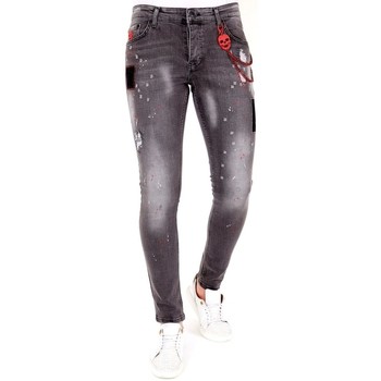 Abbigliamento Uomo Jeans slim Lf 120852628 Grigio