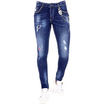 Abbigliamento Uomo Jeans slim Lf 120848242 Blu