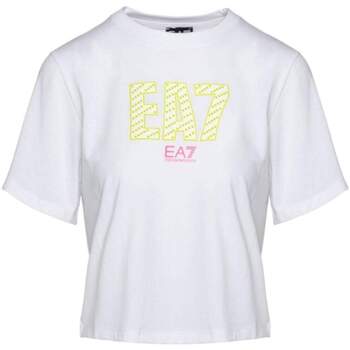 Abbigliamento Donna T-shirt & Polo Ea7 Emporio Armani T shirt EA7 3KTT23 TJ1TZ Donna Bianco Bianco