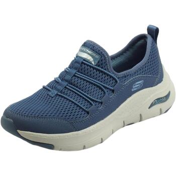 Scarpe Donna Fitness / Training Skechers 149056 Arch Fit Lucky Thoughts Blu