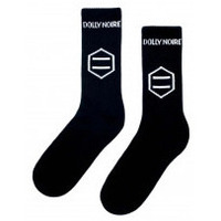 Biancheria Intima Calzini Dolly Noire Calze Black Socks Bianco