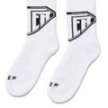 Image of Calzini Iuter Calze Logo Socks - White