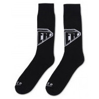 Biancheria Intima Calzini Iuter Calze Logo Socks - Black Bianco