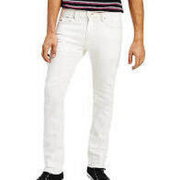 Abbigliamento Uomo Pantaloni Tommy Jeans Distressed Scanton Slim BIANCO
