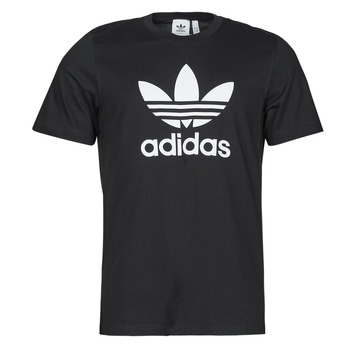 Abbigliamento Uomo T-shirt maniche corte adidas Originals TREFOIL T-SHIRT Nero