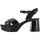 Scarpe Donna Sandali Elvio Zanon sandali con tacco donna EN2701X NERO Altri