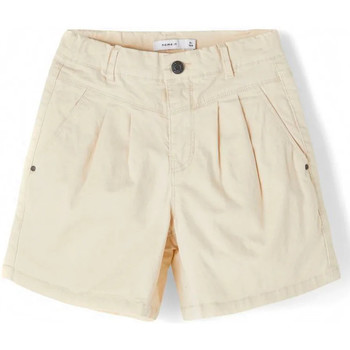 Abbigliamento Bambina Shorts / Bermuda Name it 13187390 Beige