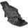 Scarpe Donna Sandali Malu Shoes Sandali donna mules nero tacco spillo 12 cm cerimonia comoda co Nero