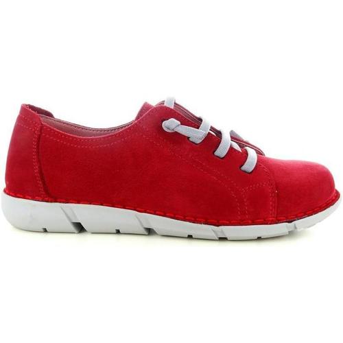 Scarpe Donna Sneakers Obika 53636 Rosso