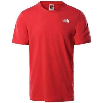 Abbigliamento Uomo T-shirt maniche corte The North Face V341 BIANCO Rosso