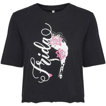 Abbigliamento Donna T-shirt & Polo Only  Nero