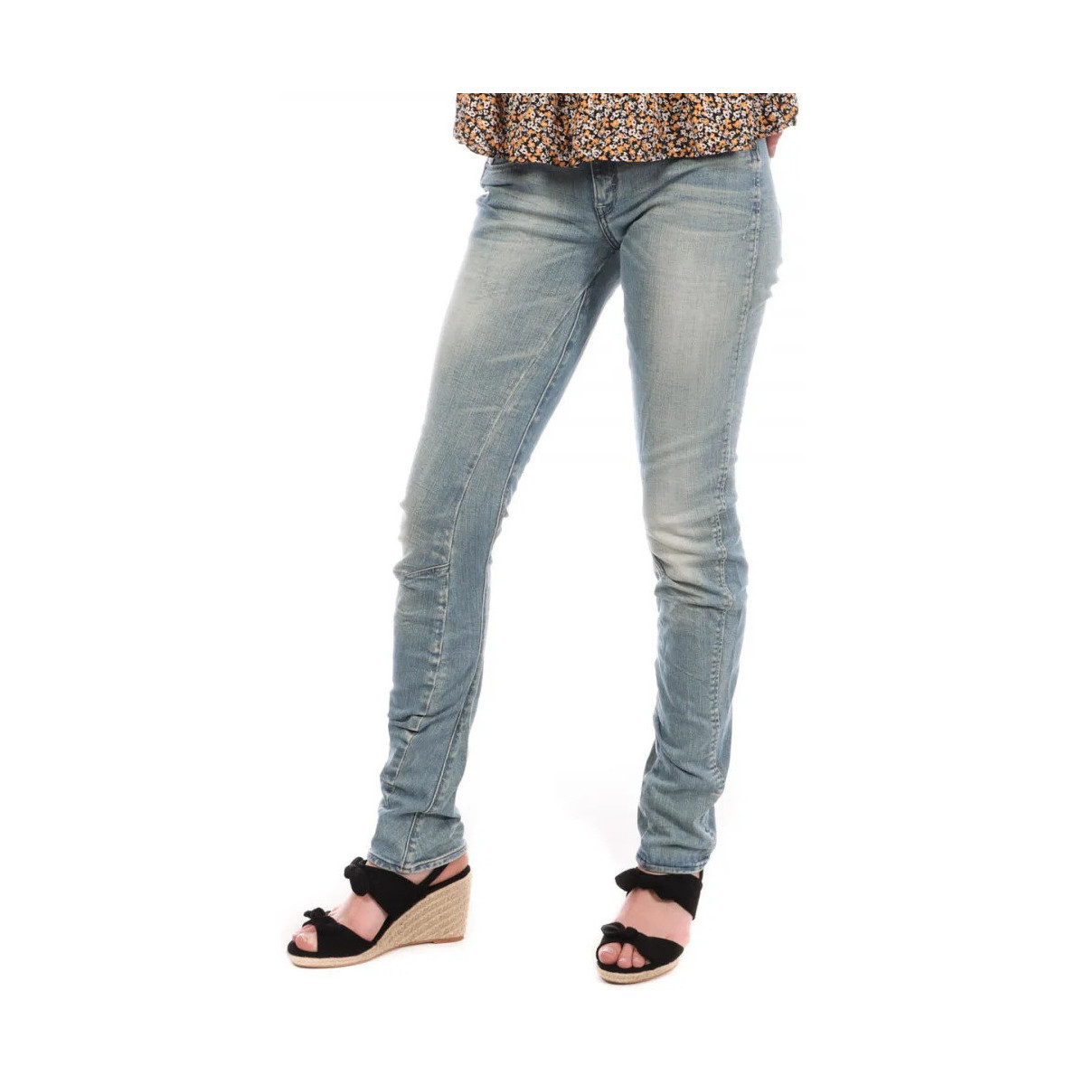 Abbigliamento Donna Jeans slim G-Star Raw 60488-4285 Blu