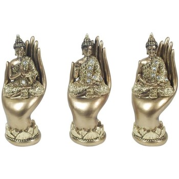 Casa Statuette e figurine Signes Grimalt Buddha A Portata Di Mano 3 Dif. Oro