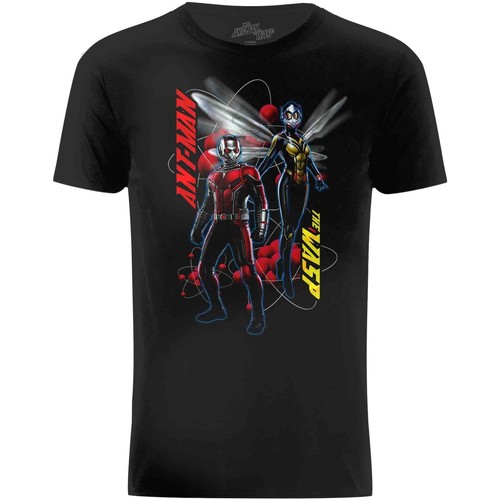 Abbigliamento Uomo Camicie maniche corte Ant-Man TF668 Nero