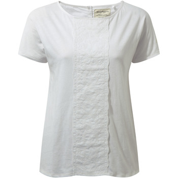 Abbigliamento Donna T-shirt maniche corte Craghoppers  Bianco