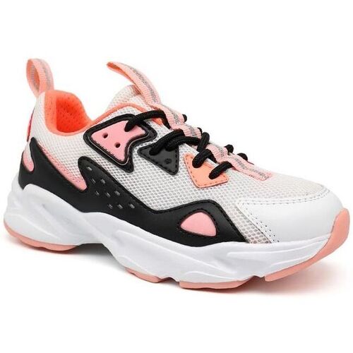 Scarpe Uomo Sneakers Shone 8202-001 White/Pink Bianco