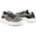 Scarpe Uomo Sneakers Shone 155-001 Grey/Gold Grigio