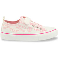 Scarpe Uomo Sneakers Shone 291-002 White/Pink Bianco