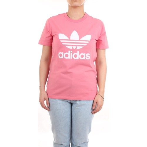 Abbigliamento Donna T-shirt maniche corte adidas Originals GN2907 T-Shirt Donna rosa Rosa