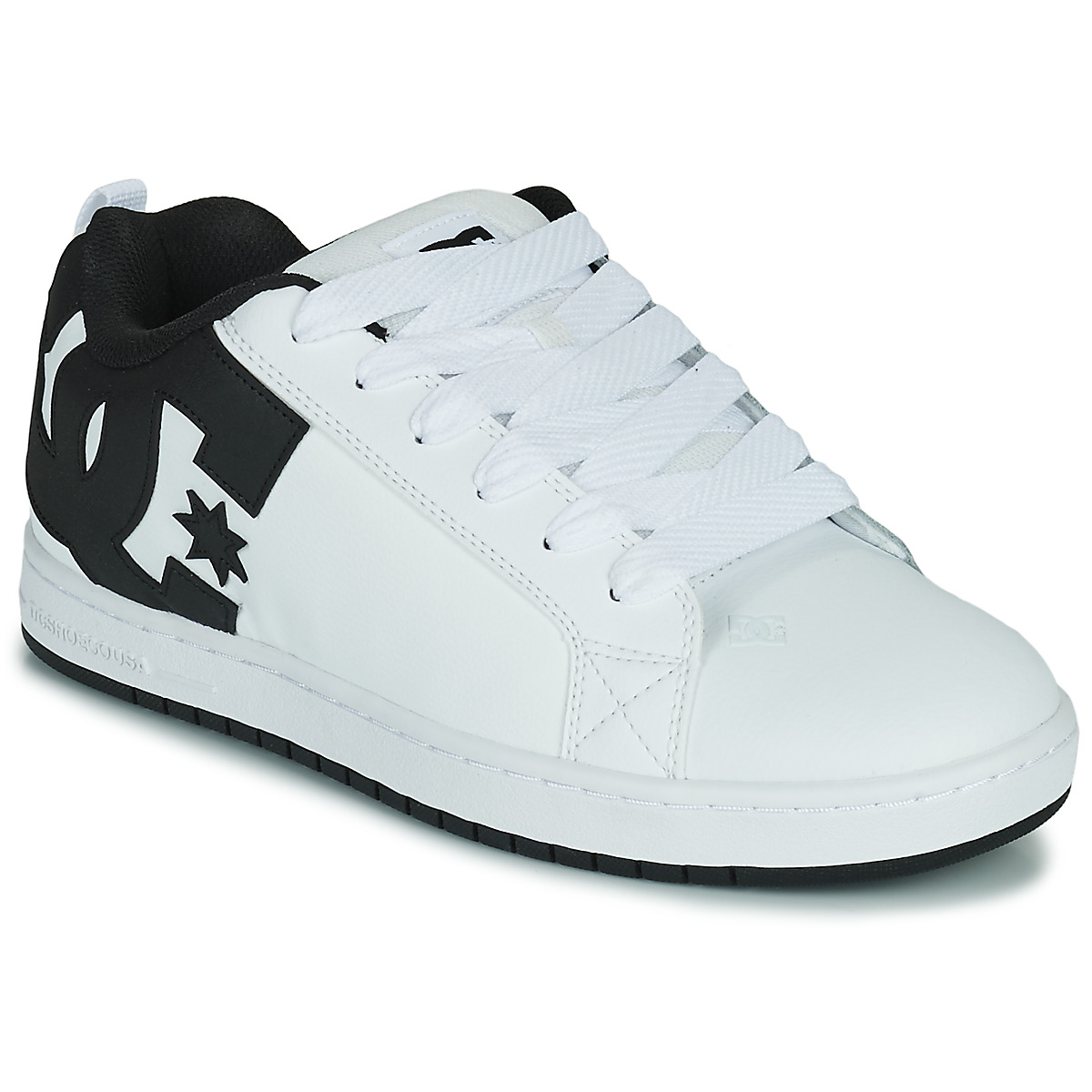 Scarpe Uomo Sneakers basse DC Shoes COURT GRAFFIK Bianco / Nero