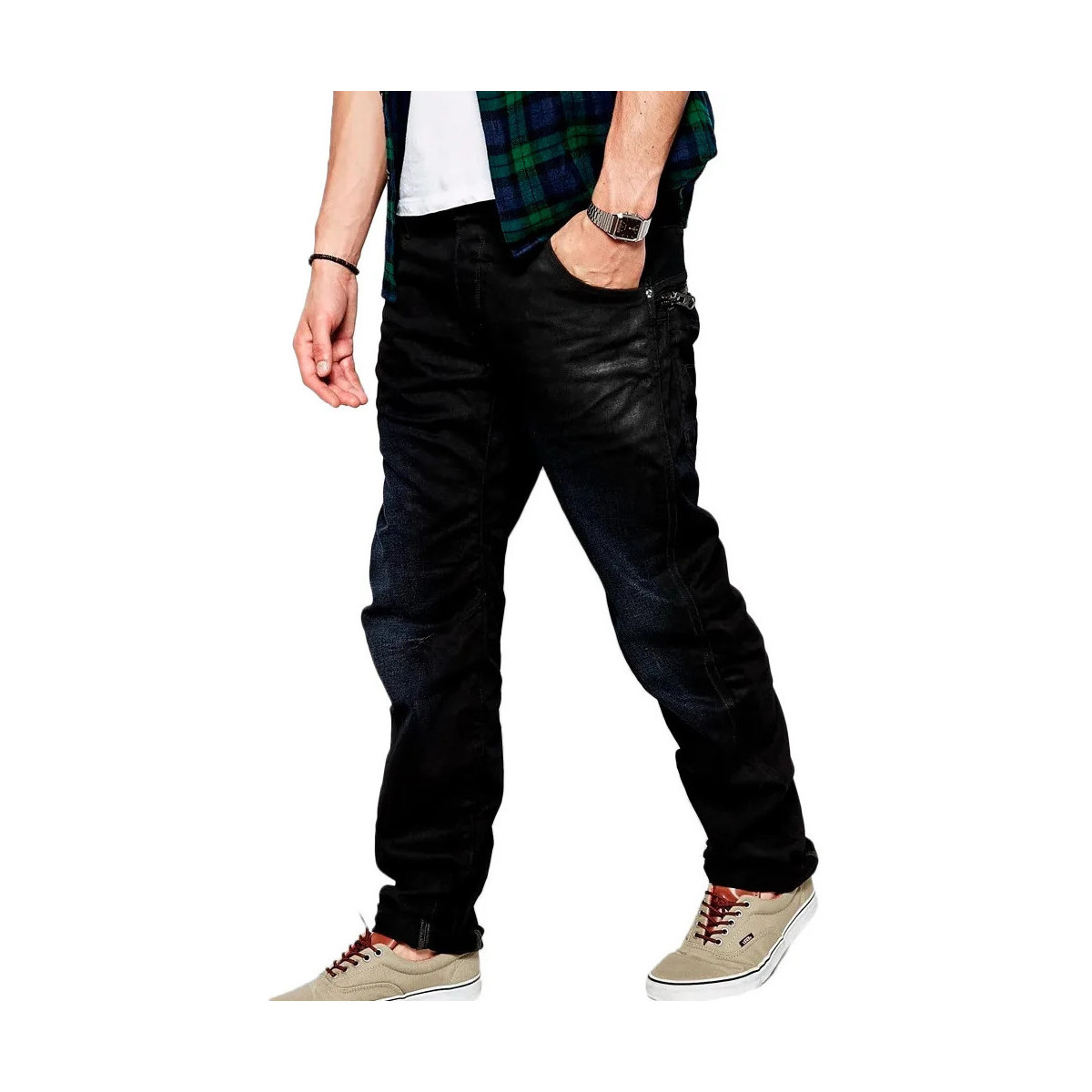 Abbigliamento Uomo Jeans dritti G-Star Raw 50746-5673 Blu