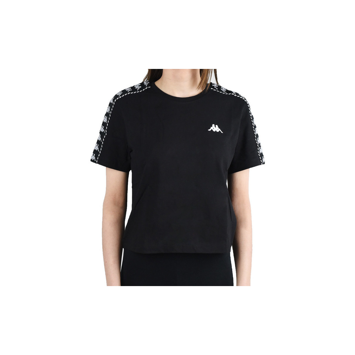 Abbigliamento Donna T-shirt maniche corte Kappa Inula T-Shirt Nero