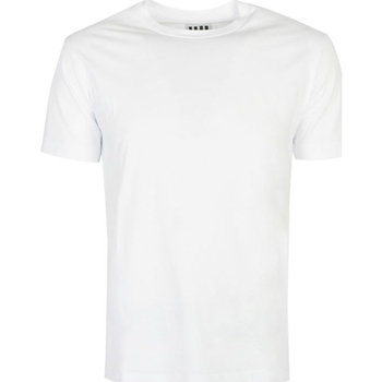 Abbigliamento Uomo T-shirt maniche corte Les Hommes LHG800P LG812 Bianco