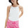 Abbigliamento Donna Top / T-shirt senza maniche Calvin Klein Jeans Little classic logo Bianco