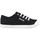 Scarpe Uomo Sneakers Kawasaki Tennis Canvas Shoe K202403 1001 Black Nero