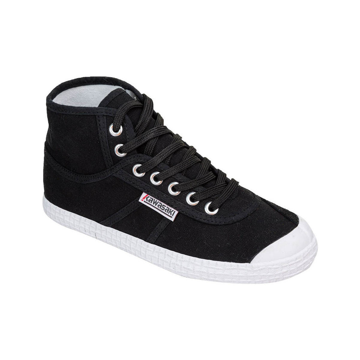 Scarpe Uomo Sneakers Kawasaki Original Basic Boot K204441 1001 Black Nero