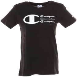 Abbigliamento Donna T-shirt maniche corte Champion 112604-KK001 Nero
