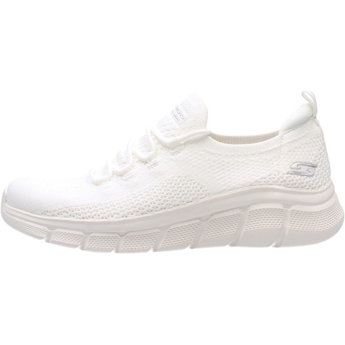 Scarpe Donna Sneakers Skechers 117121 WHT Bianco
