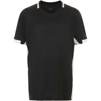 Abbigliamento Unisex bambino T-shirt maniche corte Sols CLASSICOKIDS Negro Blanco Nero