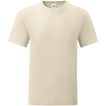 Abbigliamento Uomo T-shirts a maniche lunghe Fruit Of The Loom 61430 Beige