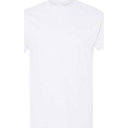 Abbigliamento Uomo T-shirt maniche corte Gildan 5000 Bianco