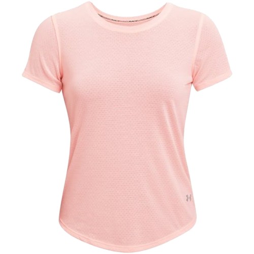 Abbigliamento Donna T-shirt maniche corte Under Armour Streaker Run Short Sleeve Rosa