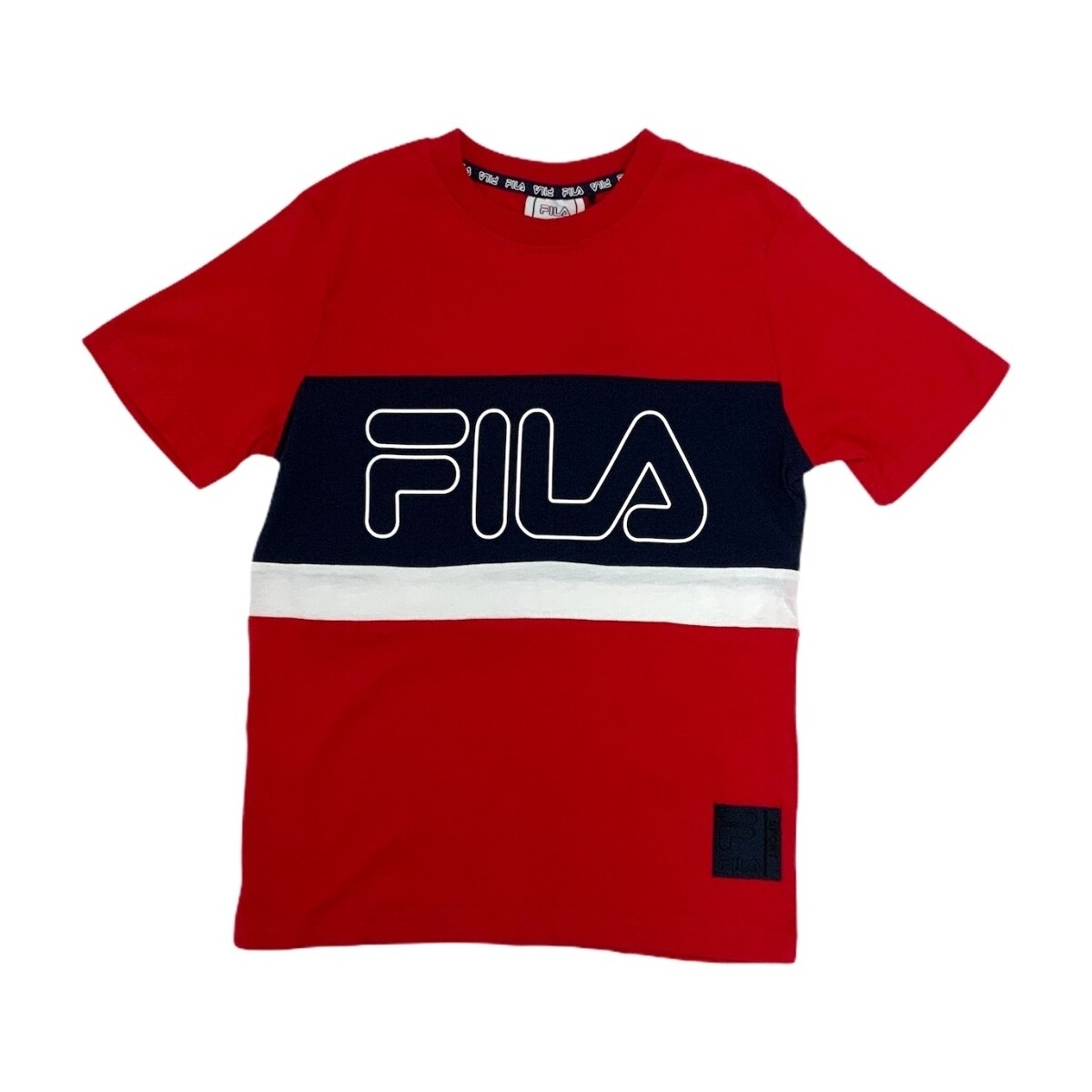 Abbigliamento Unisex bambino T-shirt & Polo Fila 688138 Rosso