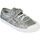 Scarpe Unisex bambino Sneakers Kawasaki Glitter Kids Shoe W/Elastic K202586 8889 Silver Argento