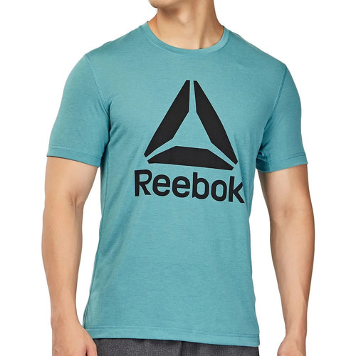 Abbigliamento Uomo T-shirt & Polo Reebok Sport DU2133 Blu