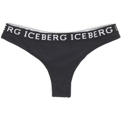Abbigliamento Donna Costume componibile Iceberg Slip Bikini Con Fascia  Nero Nero