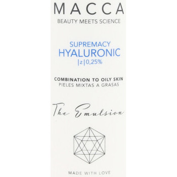 Bellezza Idratanti e nutrienti Macca Supremacy Hyaluronic 0,25% Emulsion Combination To Oily 