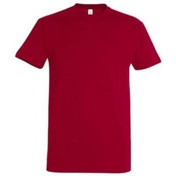 Abbigliamento Donna T-shirt maniche corte Sols IMPERIAL camiseta color Rojo Tango Rosso