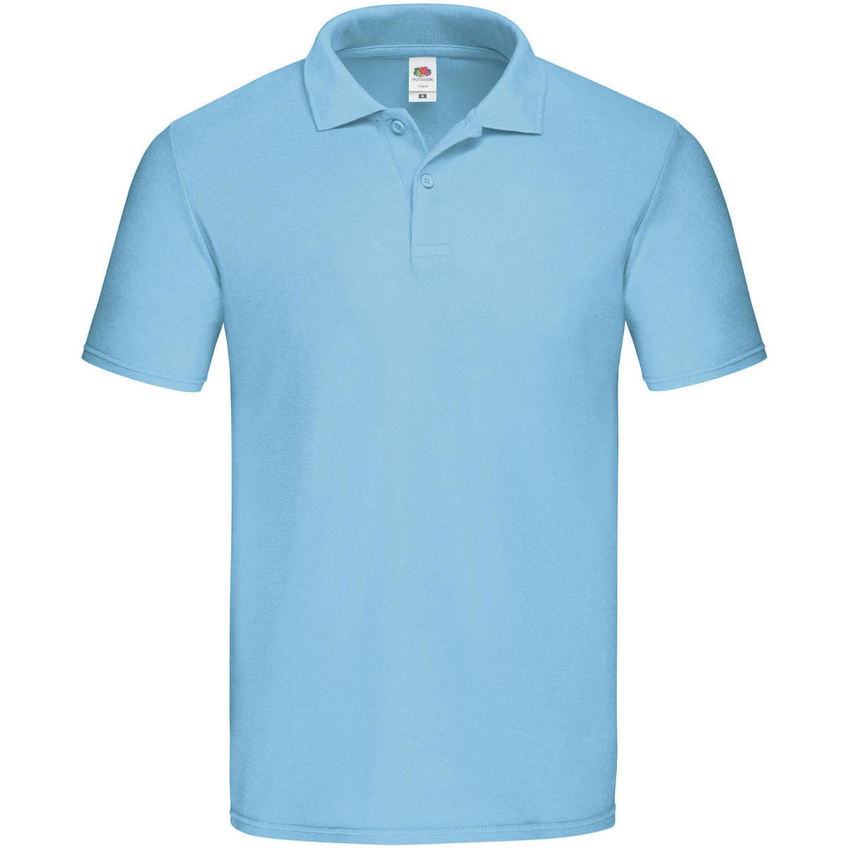 Abbigliamento Uomo T-shirt & Polo Fruit Of The Loom Original Pique Blu