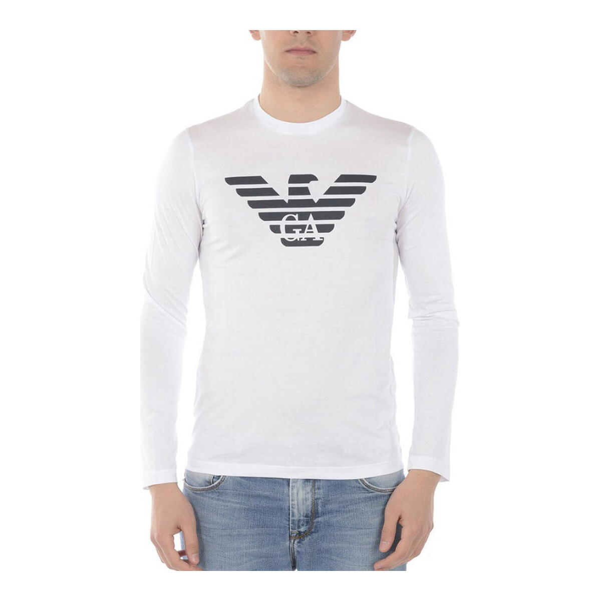 Abbigliamento Uomo T-shirt & Polo Emporio Armani 8N1T641JNQZ Bianco