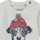 Abbigliamento Bambino T-shirts a maniche lunghe Ikks AUBERGINE Bianco