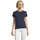 Abbigliamento Donna T-shirt maniche corte Sols Camiseta IMPERIAL FIT color French Marino Blu