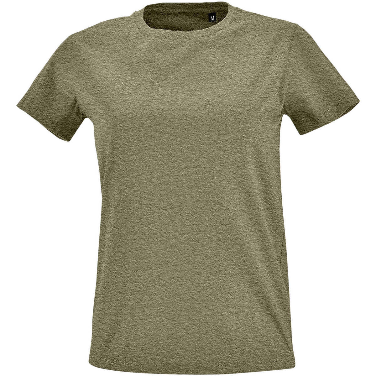 Abbigliamento Donna T-shirt maniche corte Sols Camiseta IMPERIAL FIT color Caqui Kaki