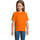 Abbigliamento Unisex bambino T-shirt maniche corte Sols Camista infantil color Naranja Arancio